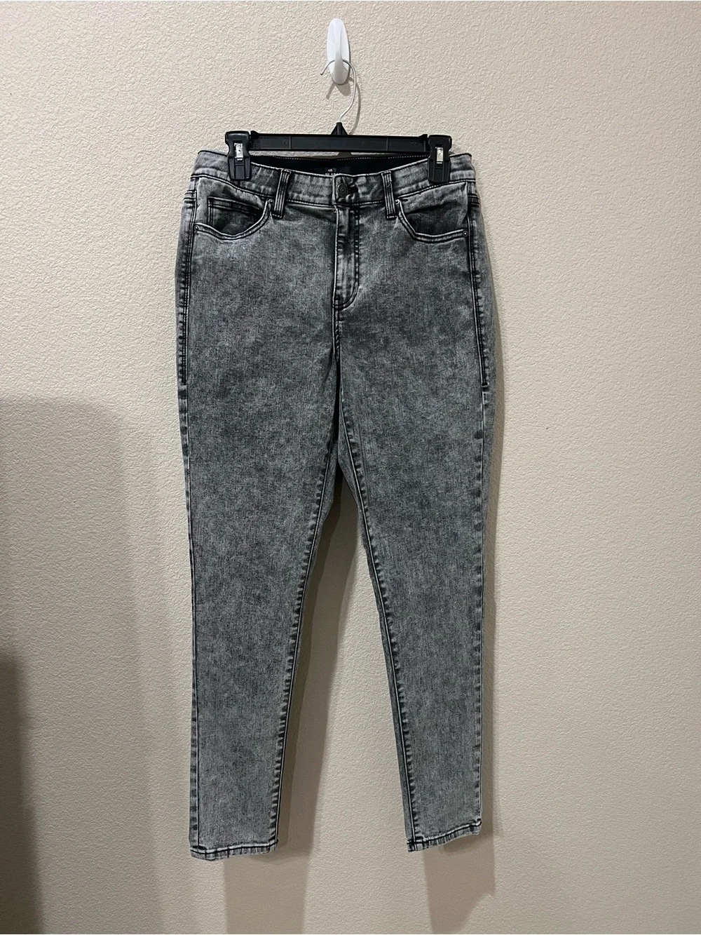 LuLaRoe Black Acid-Wash Women’s Skinny Jeans - Picture 2 of 8